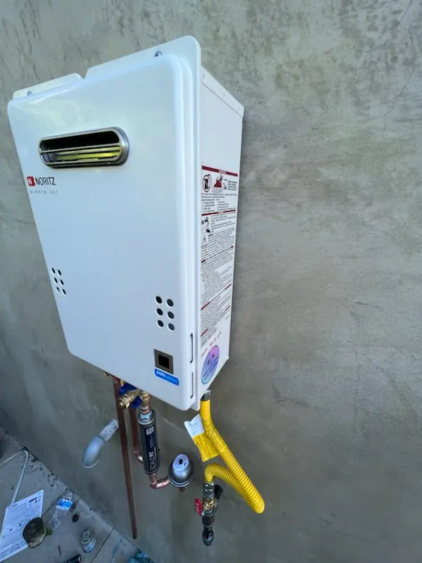 Tankless water heater installation for Harford homes