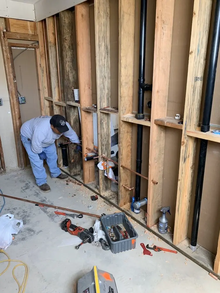 Commercial rough-in plumbing for Commercial Plumbing in Harford